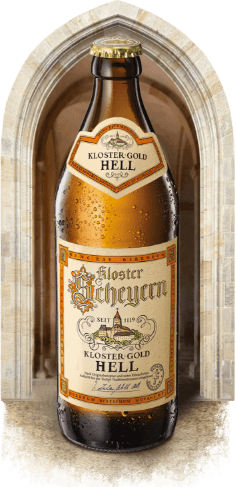 Flasche der Sorte Kloster Scheyern Kloster-Gold Hell – zur Detailseite des Produkts