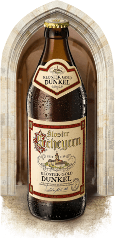 Flasche der Sorte Kloster Scheyern Kloster-Gold Dunkel – zur Detailseite des Produkts